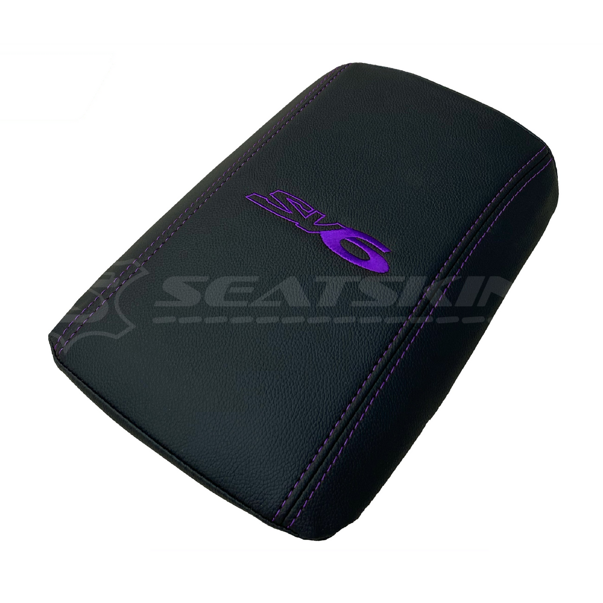Console armrest cover custom to fit HOLDEN VE VF low shape sv6 logo choose colour – product view 12