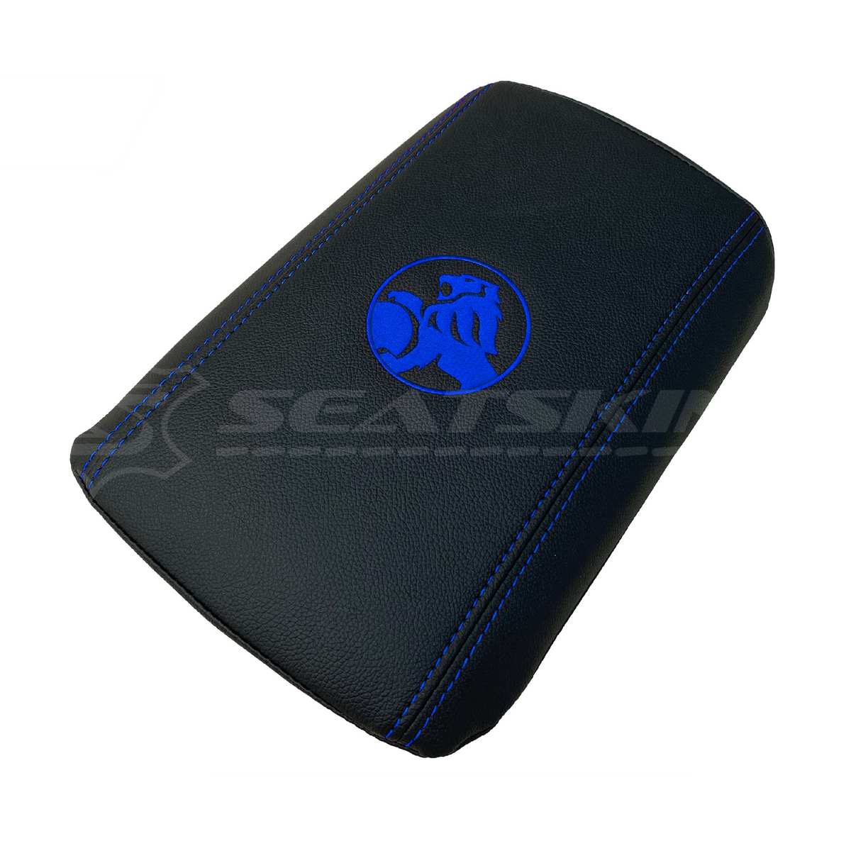 CONSOLE COVER ARM REST CUSTOM TO FIT HOLDEN VE VF LOW SHAPE LION LOGO CHOOSE COLOUR