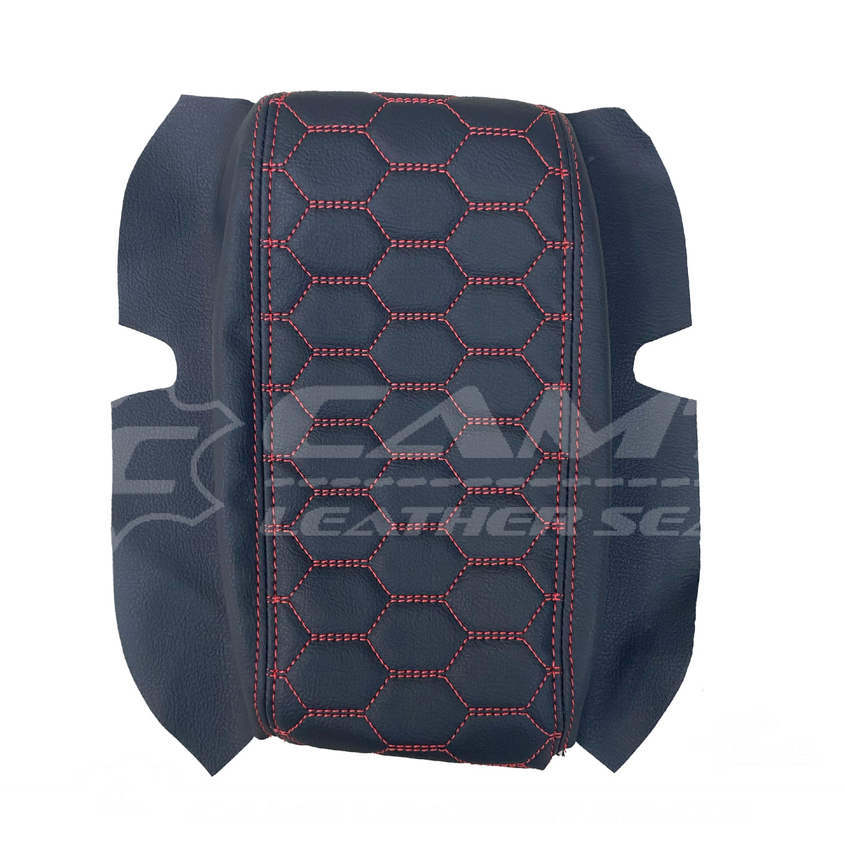CONSOLE COVER ARM REST CUSTOM TO FIT HOLDEN VT VX VU HEXAGON STITCH CHOOSE COLOUR