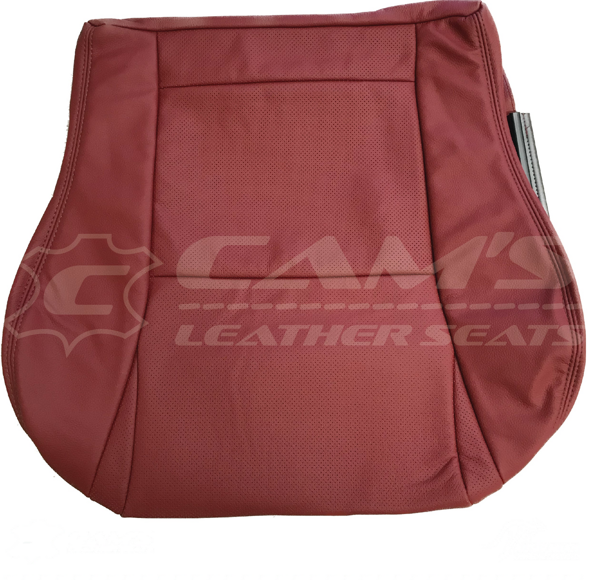 LEATHER TRIM FOR HOLDEN MONARO FRONT SEAT BASE RED HOT LH OR RH
