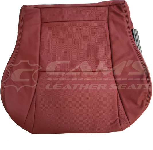 Leather trim for HOLDEN monaro front seat base red hot lh or rh
