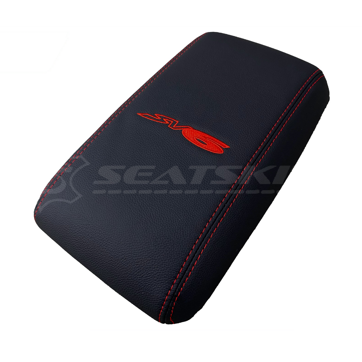 CONSOLE COVER ARM REST CUSTOM TO FIT HOLDEN VY VZ SV6 LOGO CHOOSE COLOUR