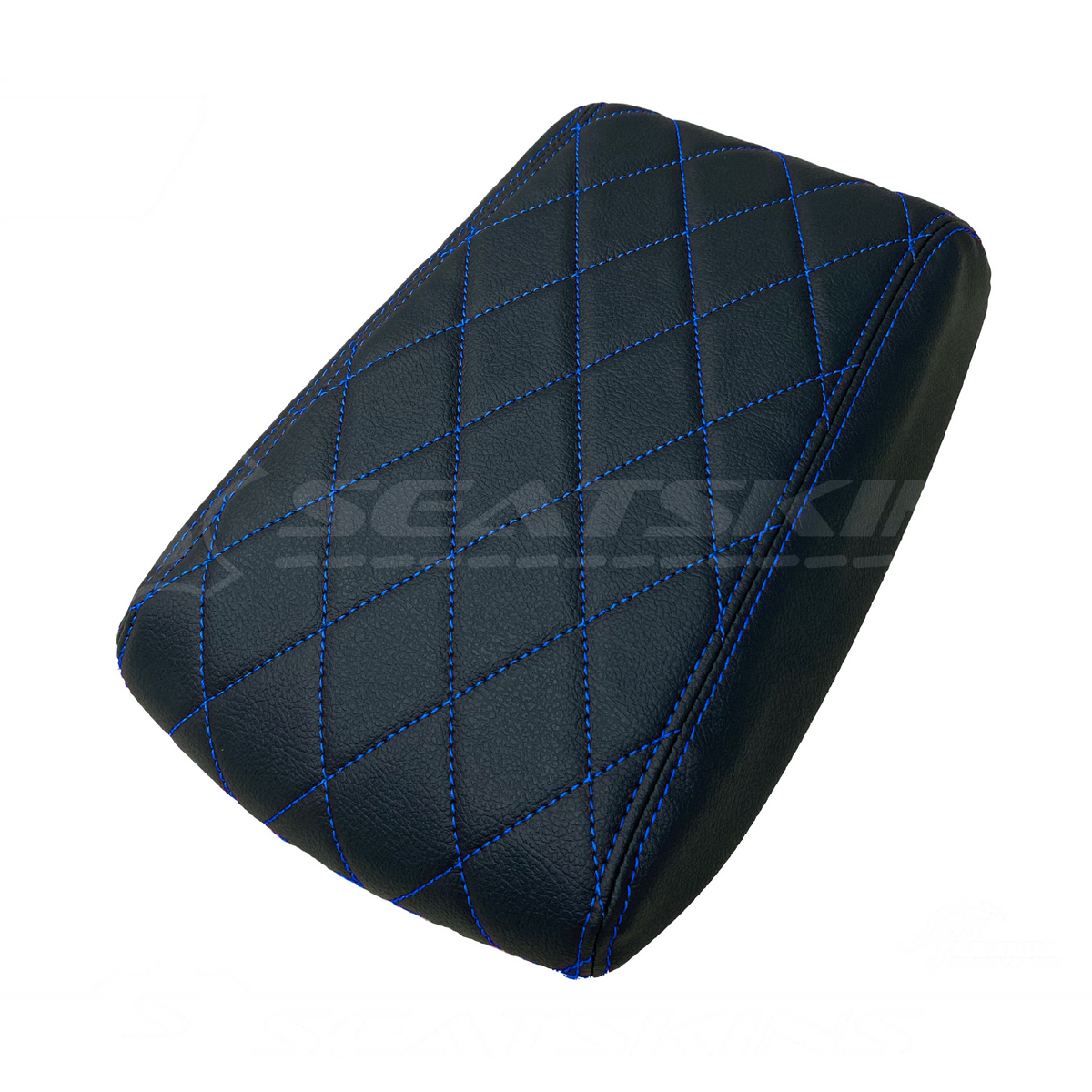 CONSOLE COVER ARM REST CUSTOM TO FIT FORD BA BF DIAMOND STITCH CHOOSE COLOUR