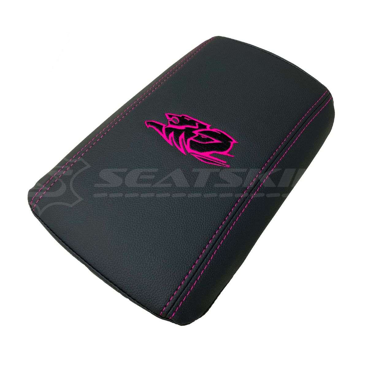 CONSOLE COVER ARM REST CUSTOM TO FIT HOLDEN VE VF LOW SHAPE HRT LOGO CHOOSE COLOUR