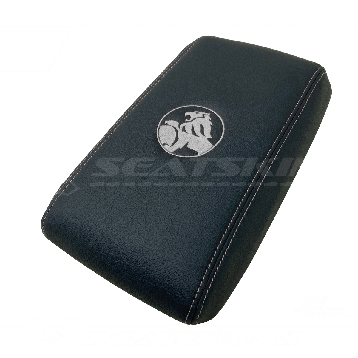 CONSOLE COVER ARM REST CUSTOM TO FIT HOLDEN VY VZ LION LOGO CHOOSE COLOUR