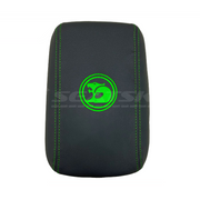 CONSOLE COVER ARM REST CUSTOM TO FIT HOLDEN VE VF HSV LOGO MID CHOOSE COLOUR