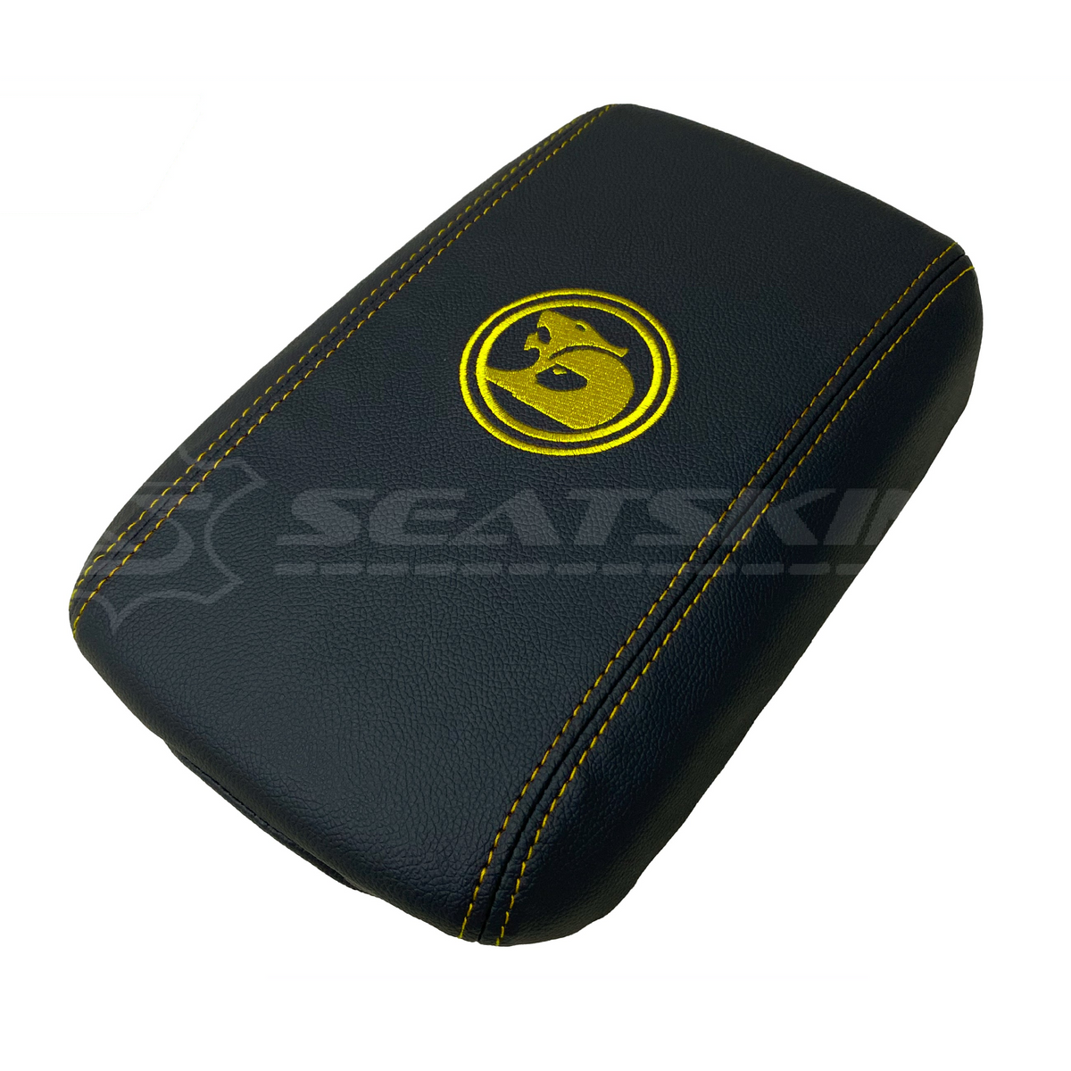 CONSOLE COVER ARM REST CUSTOM TO FIT HOLDEN VE VF HSV LOGO MID CHOOSE COLOUR