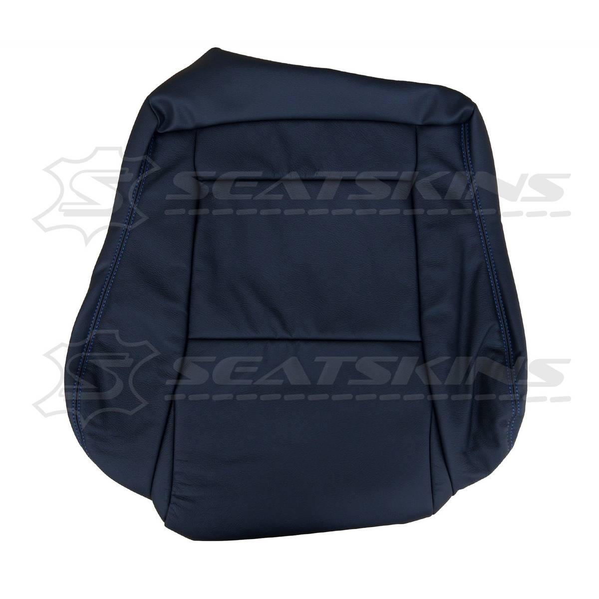 LEATHER SEATS TRIM KIT FOR HOLDEN VZ SVZ 2 SEATS BLUE STITCHING SVZ LOGO