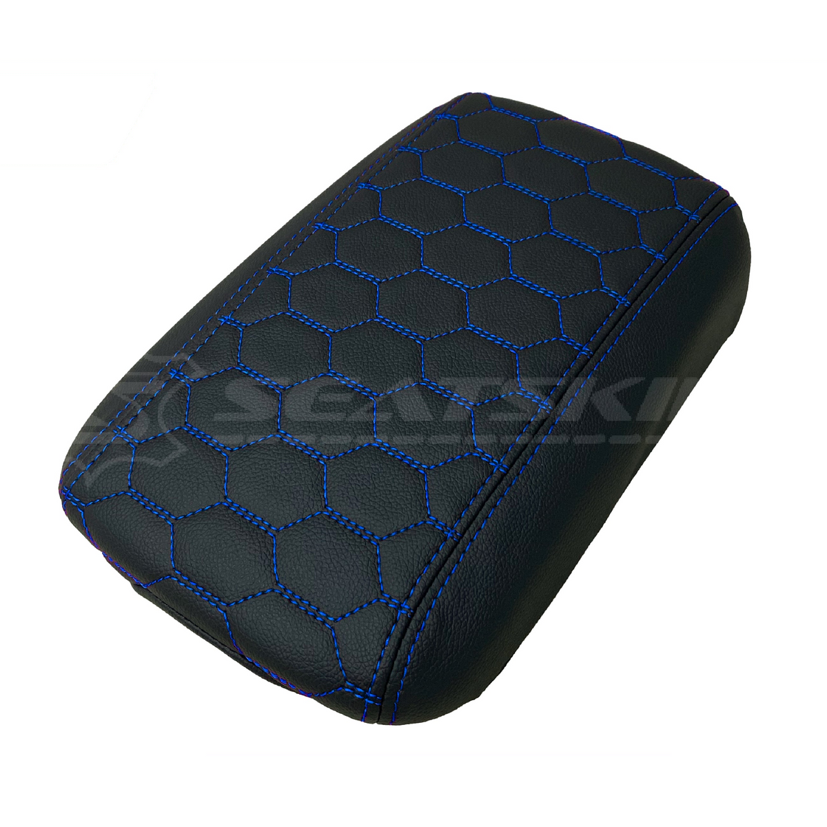 CONSOLE COVER ARM REST CUSTOM TO FIT HOLDEN VE VF MID HEXAGON STITCH CHOOSE COLOUR