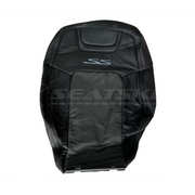 LEATHER SEATS TRIM KIT FOR VE SS 2 FRONT SEATS OR UTE ONYX & GREY PERF INSERTS