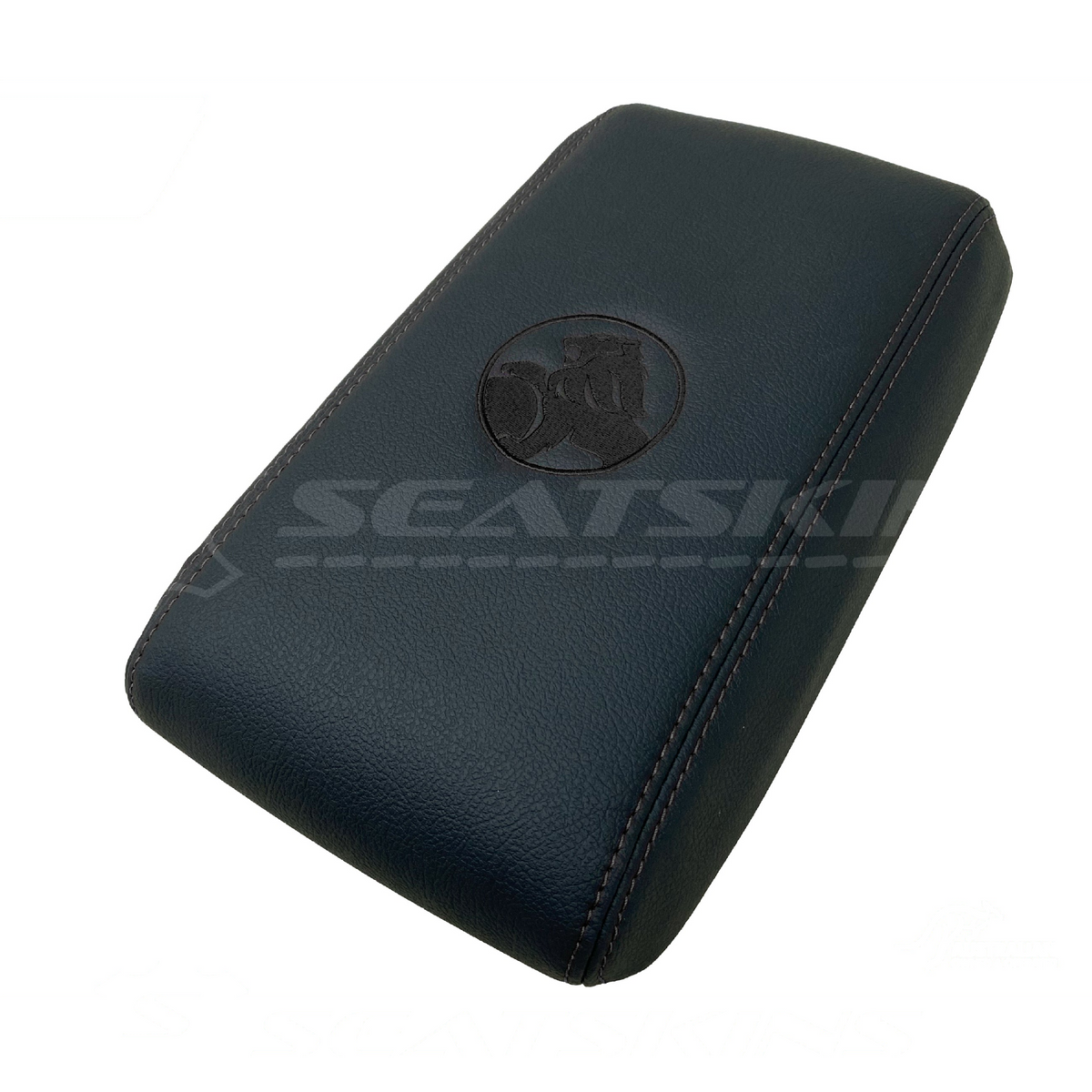 CONSOLE COVER ARM REST CUSTOM TO FIT HOLDEN VY VZ LION LOGO CHOOSE COLOUR