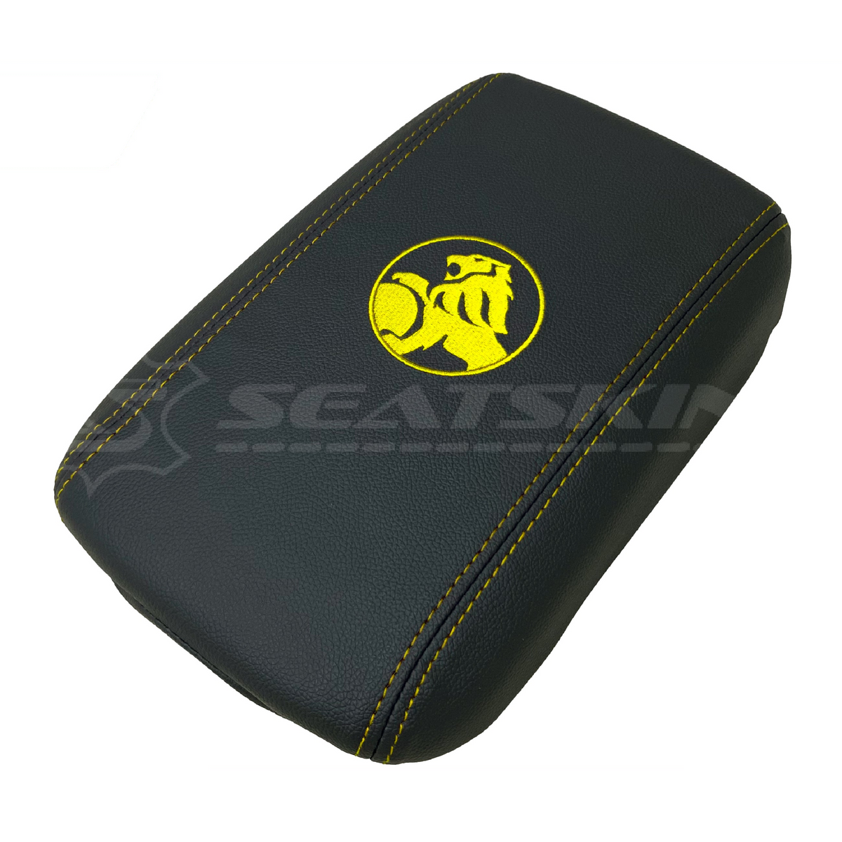 CONSOLE COVER ARM REST CUSTOM TO FIT HOLDEN VE VF LION LOGO MID CHOOSE COLOUR
