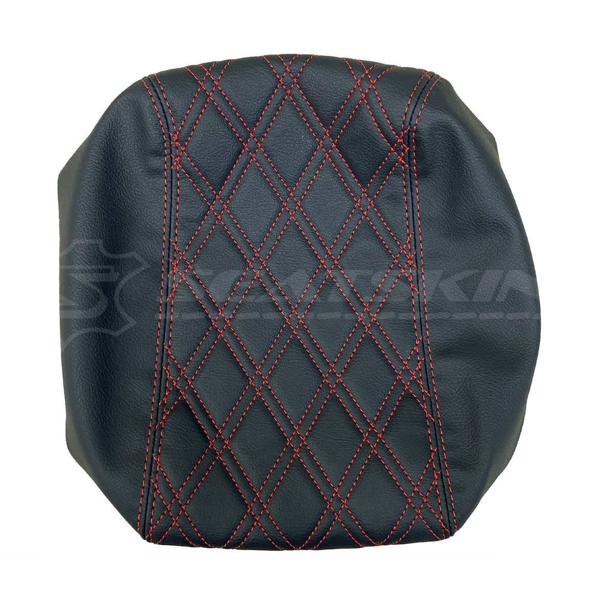 CONSOLE COVER ARM REST CUSTOM TO FIT FORD BA BF TWIN DIAMOND STITCH CHOOSE COLOUR