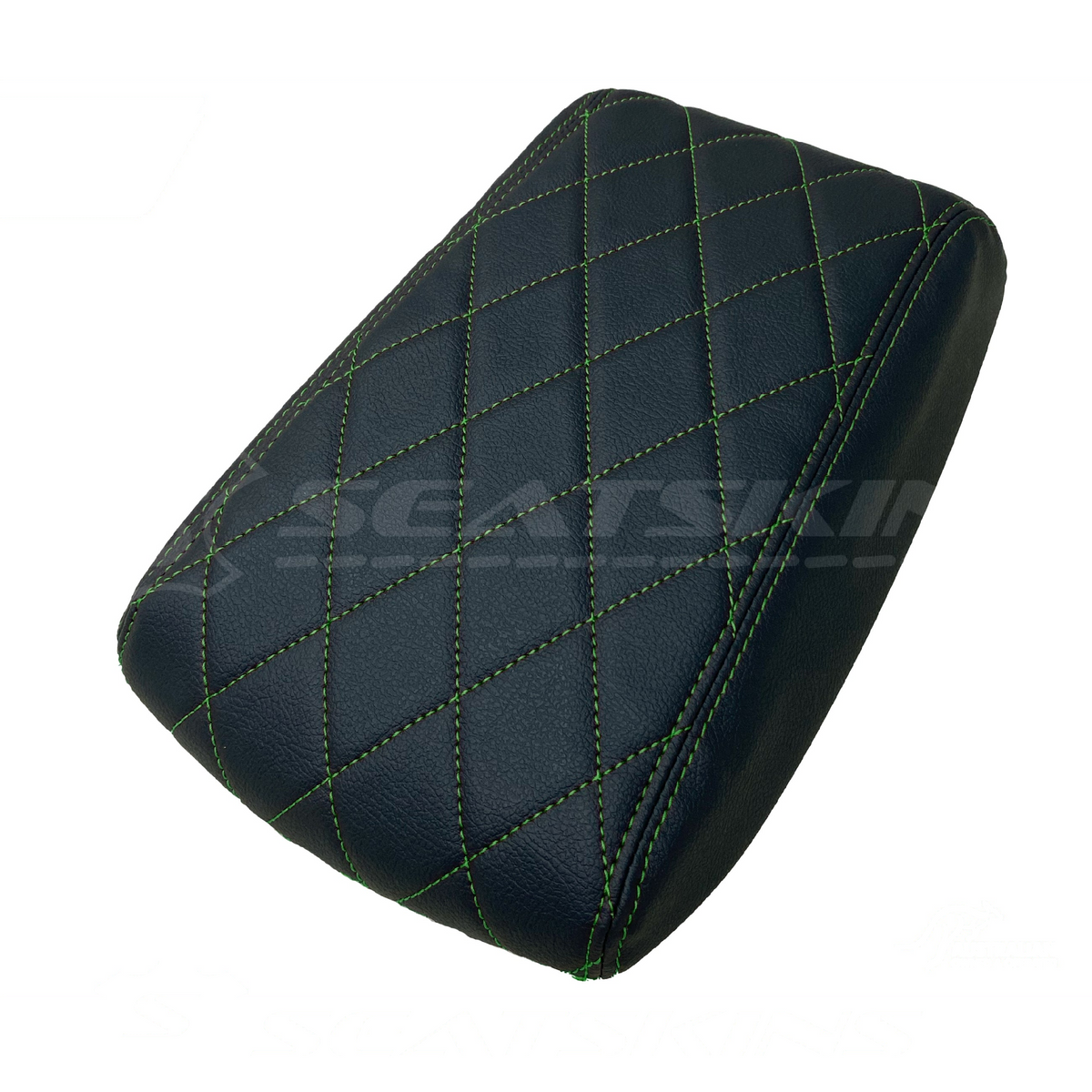 CONSOLE COVER ARM REST CUSTOM TO FIT FORD BA BF DIAMOND STITCH CHOOSE COLOUR