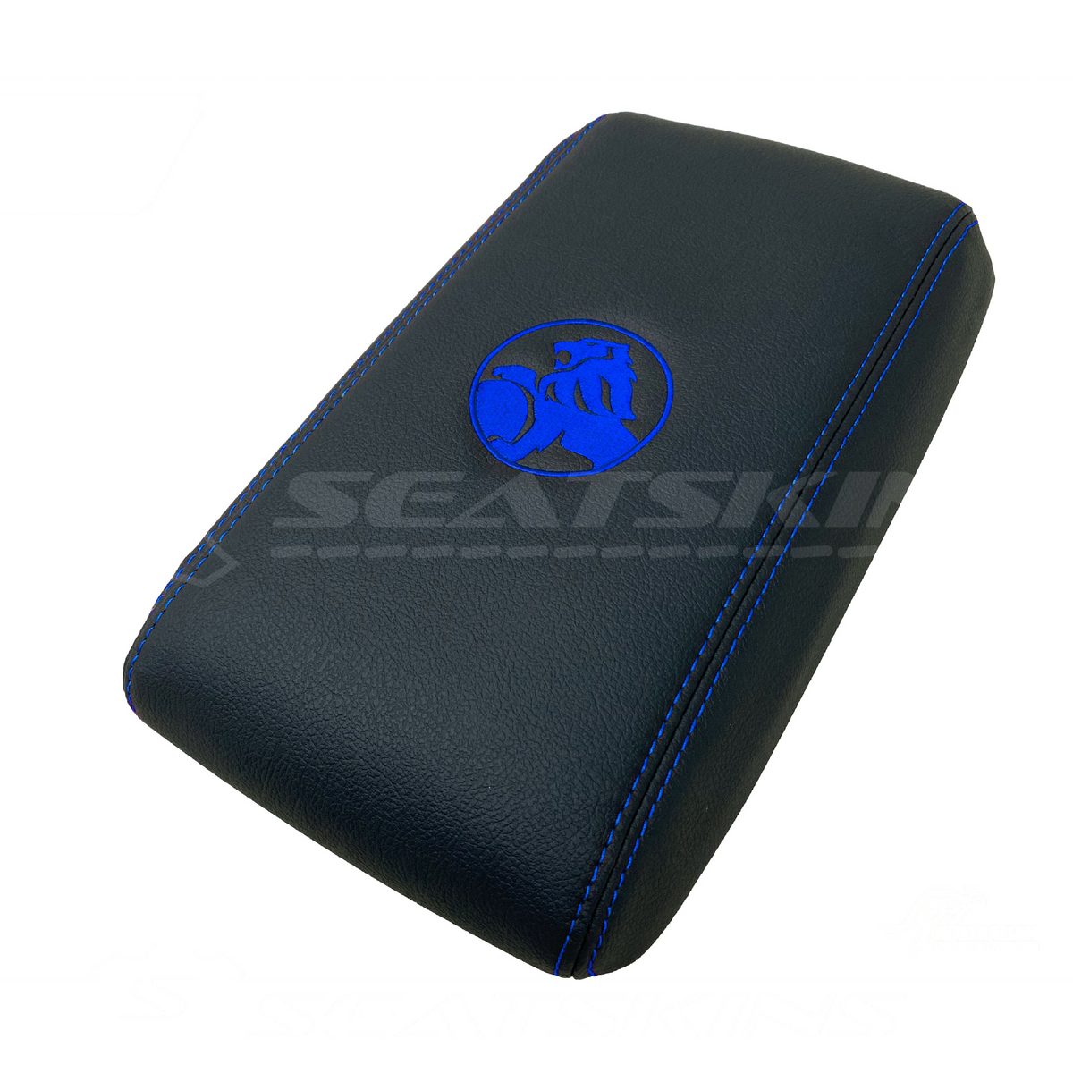 CONSOLE COVER ARM REST CUSTOM TO FIT HOLDEN VY VZ LION LOGO CHOOSE COLOUR