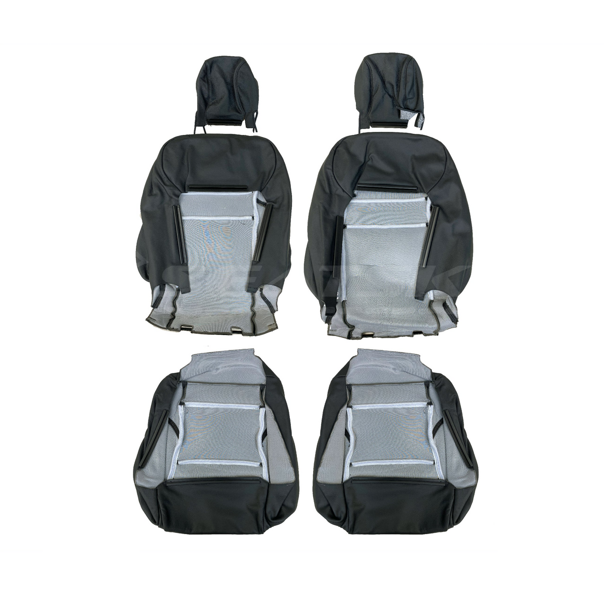 Replacement leather seat trim kit for VZ HSV HOLDEN clubsport 5 seats convert from cloth – product view 6