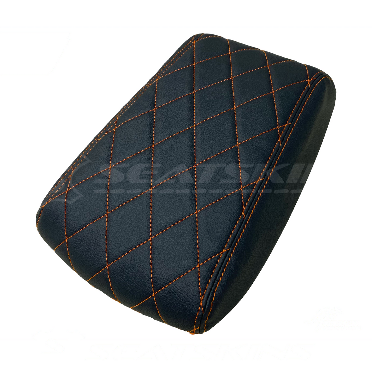 CONSOLE COVER ARM REST CUSTOM TO FIT FORD BA BF DIAMOND STITCH CHOOSE COLOUR