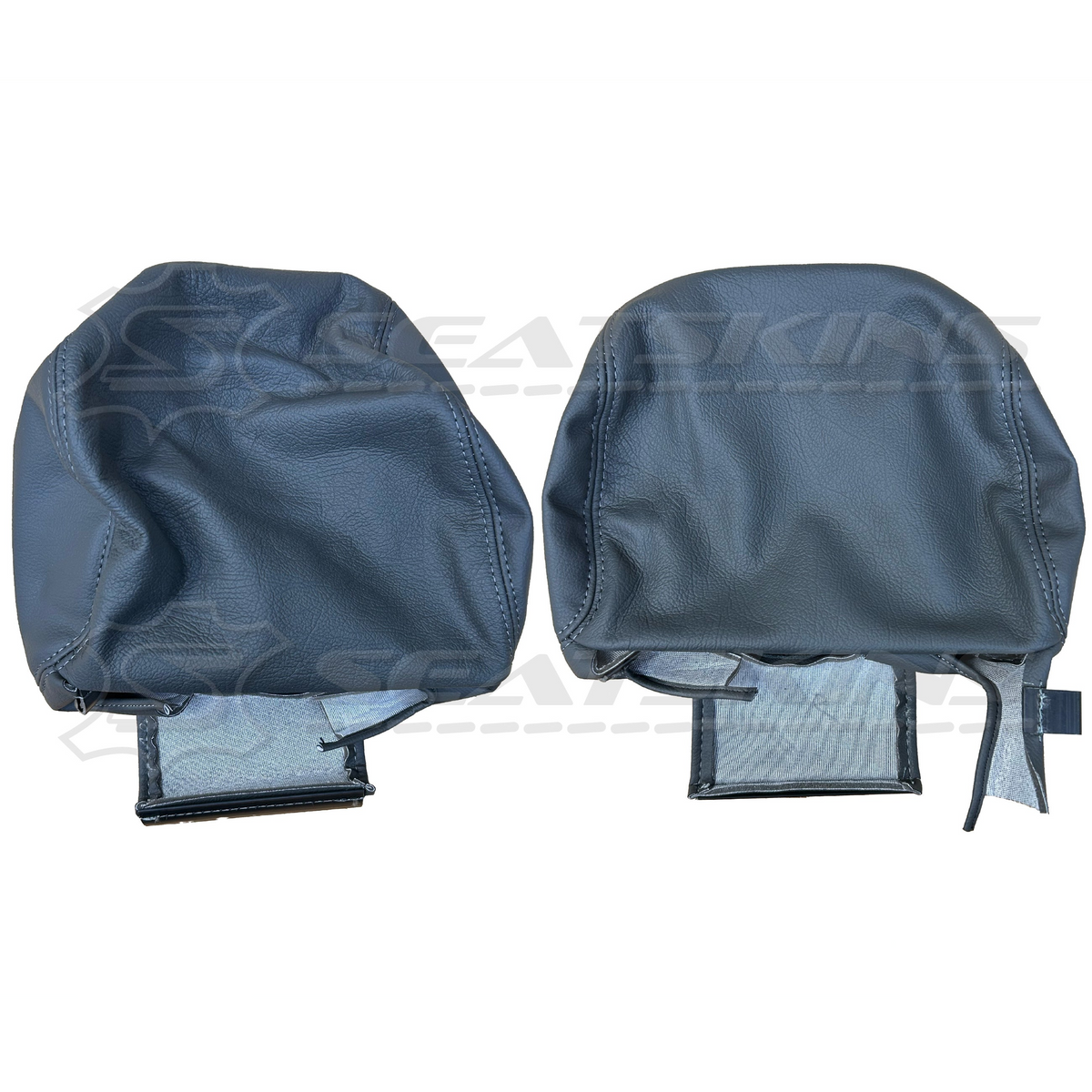 LEATHER SEATS TRIM KIT FOR TOYOTA 100/105 SERIES DARK GREY 2 FRONT SEAT GXL