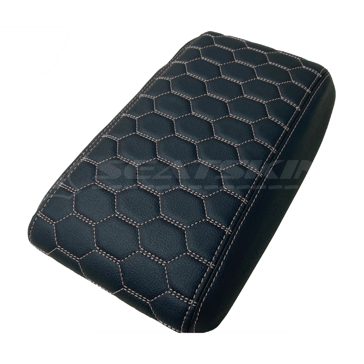 CONSOLE COVER ARM REST CUSTOM TO FIT HOLDEN VY VZ HEXAGON STITCH CHOOSE COLOUR
