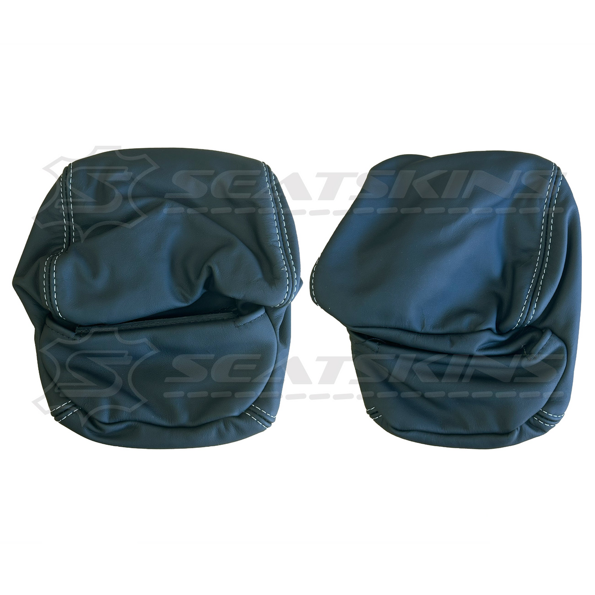 LEATHER SEATS TRIM KIT FOR HSV VE GTS UTE WHITE DIAMOND STITCHING HSV LOGO