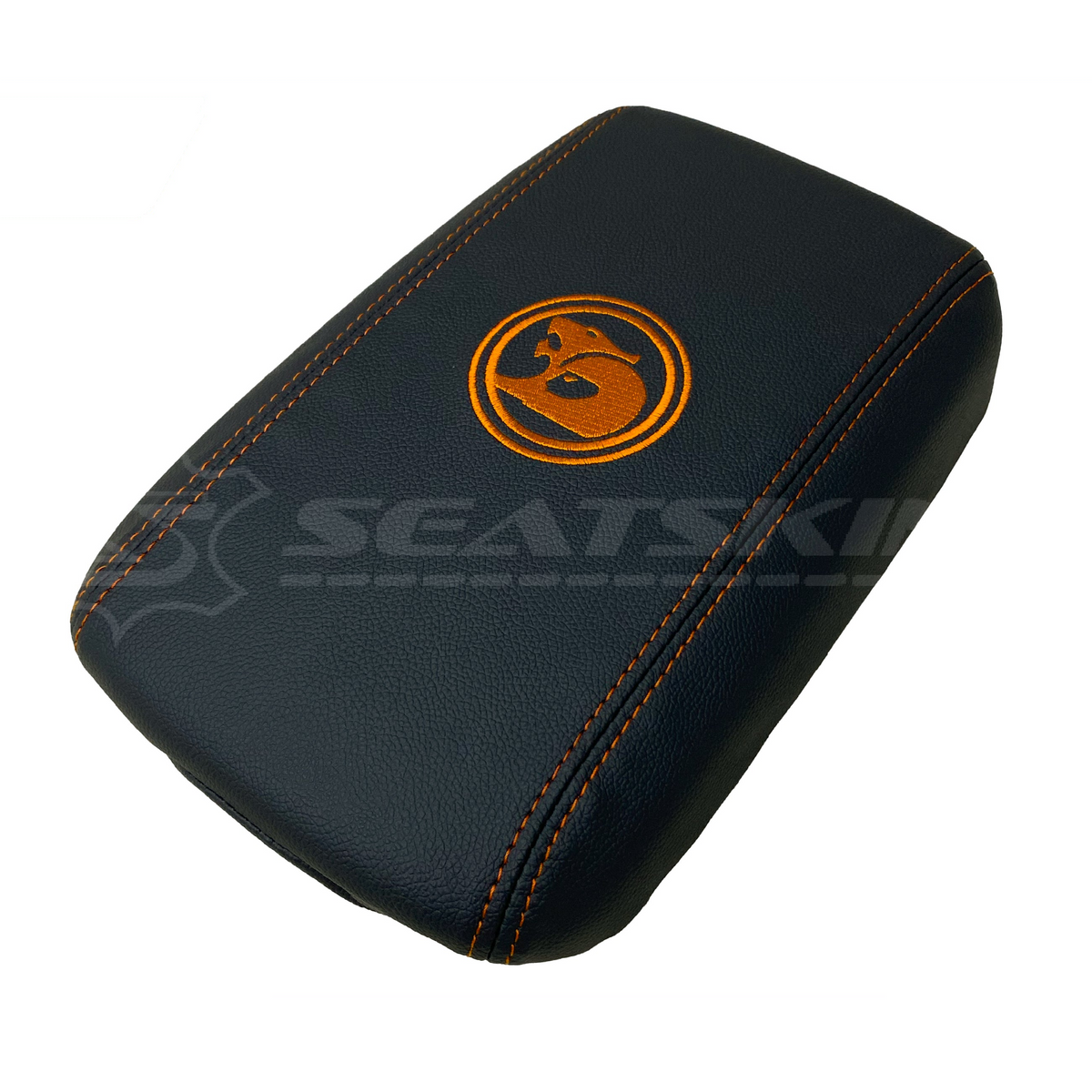CONSOLE COVER ARM REST CUSTOM TO FIT HOLDEN VE VF HSV LOGO MID CHOOSE COLOUR