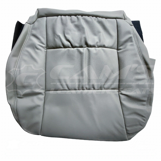 Leather trim for TOYOTA LANDCRUISER 100 series sahara in grey seat base front cushion l/r