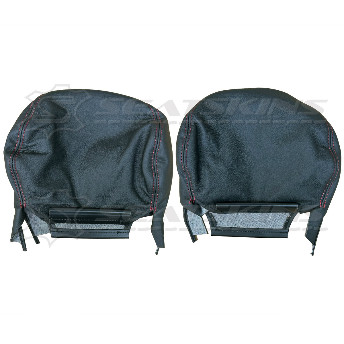 LEATHER SEATS TRIM KIT FOR HOLDEN SS VY SERIES 2 / VZ UTE RED AND ANTHRACITE LEATHER