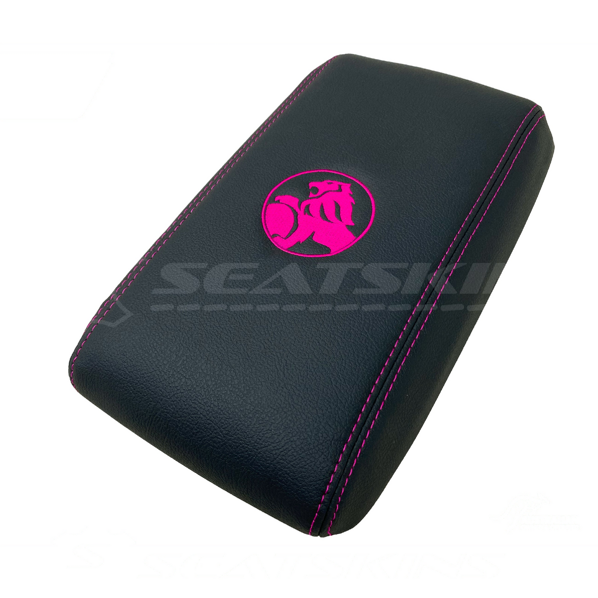 CONSOLE COVER ARM REST CUSTOM TO FIT HOLDEN VY VZ LION LOGO CHOOSE COLOUR