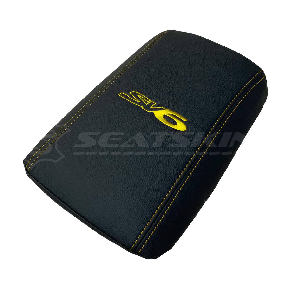Console armrest cover custom to fit HOLDEN VE VF low shape sv6 logo choose colour – product view 11