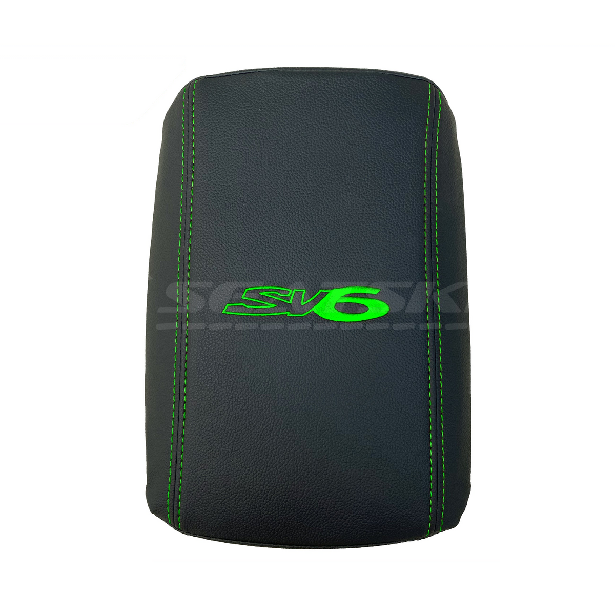 Console armrest cover custom to fit HOLDEN VE VF low shape sv6 logo choose colour – product view 2