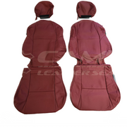 LEATHER SEATS TRIM KIT FOR HOLDEN MONARO VZ RED-HOT 2 SEATS