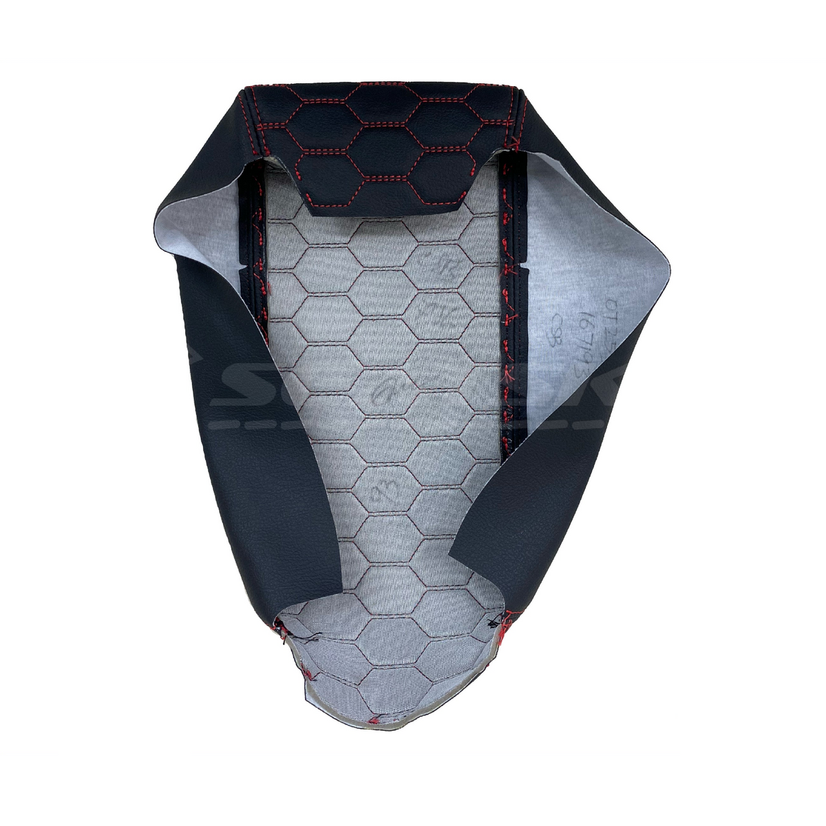 CONSOLE COVER ARM REST CUSTOM TO FIT HOLDEN VY VZ HEXAGON STITCH CHOOSE COLOUR