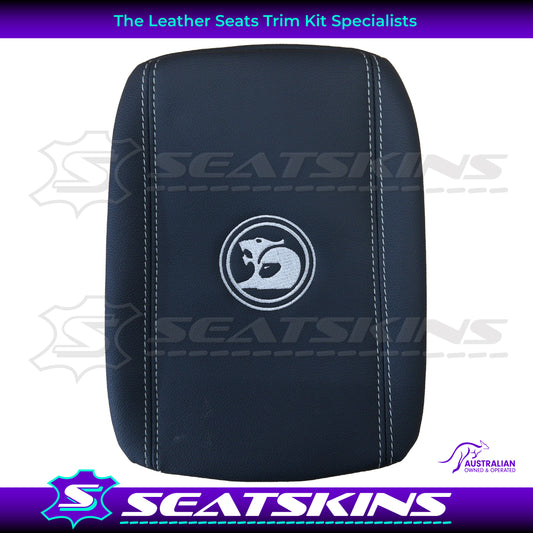 CONSOLE COVER FOR HOLDEN VE/VF ONYX LOW HEIGHT WHITE HSV LOGO