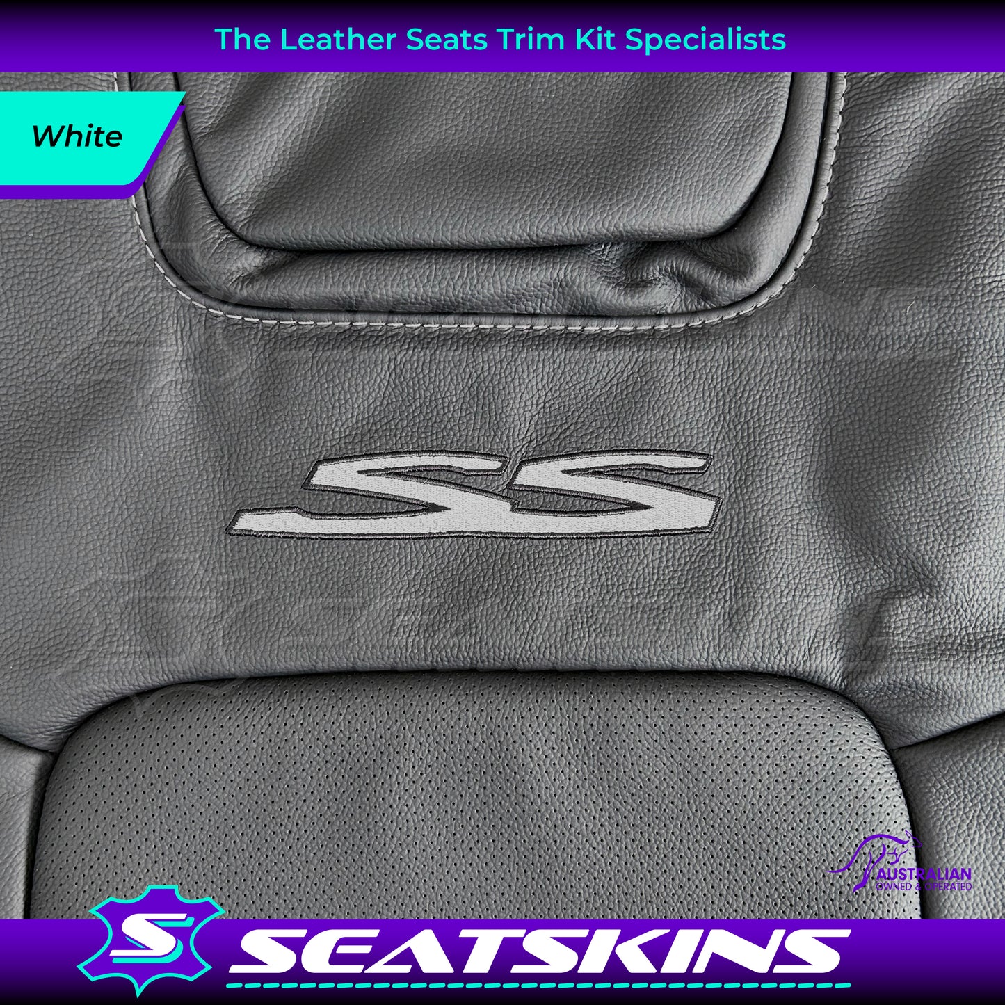 LEATHER SEATS TRIM KIT FOR VE SS UTE CHOOSE YOUR COLOUR