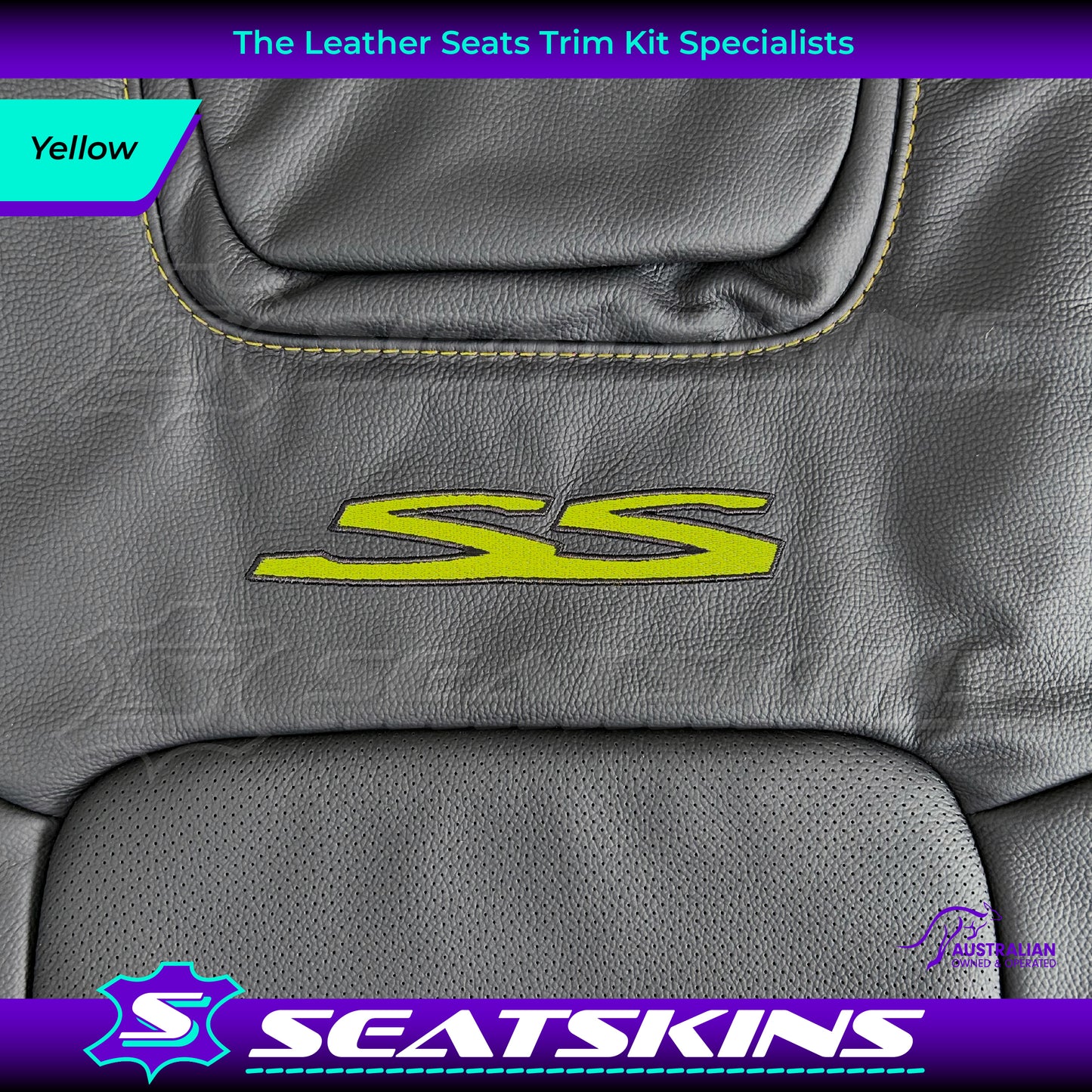 LEATHER SEATS TRIM KIT FOR VE SS UTE CHOOSE YOUR COLOUR